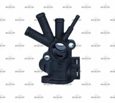 Фланець охолоджуючої рідини VW GOLF II, JETTA II, POLO, POLO CLASSIC, POLO II 1.3 09.82-09.94 NRF 775059 Купити в Україні