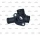 Фото Фланець охолоджуючої рідини AUDI 80 B4 SEAT TOLEDO I VW CADDY I, GOLF II, JETTA II, PASSAT B3/B4, TRANSPORTER T3, TRANSPORTER T4 1.6D-1.9D 08.82-04.03 NRF (775062) зображення 1