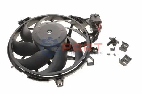 Фото Вентилятор радіатора (електричний) Opel Combo/Corsa 1.3/1.7D 00-(пошкоджені кріплення) NRF (DSC_47690) зображення 1