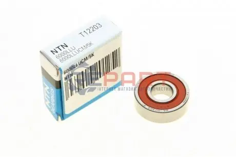 Фото Підшипник (10x26x8) NTN (6000LLUCM/5K) зображення 1