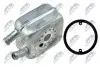 Радіатор масляний VW T4/LT 2.5TDI/Crafter 88-136PS (теплообмінник) NTY (CCL-AU-000) зображення 1
