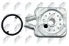 Радіатор масляний VW T4/LT 2.5TDI/Crafter 88-136PS (теплообмінник) NTY (CCL-AU-000) зображення 5
