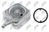 Фото Радіатор масляний VW Caddy/Crafter/T5 1.9/2.5TDI 163ps (теплообмінник) NTY (CCL-AU-007) зображення 1