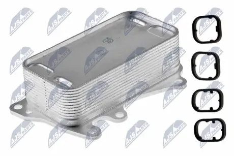 Фото Радіатор масляний BMW 1 (F20)/3 (F30)/5 (F11)/X3 (F25) 07-18 (теплообмінник) (N47) NTY (CCL-BM-012) зображення 1