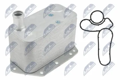 Фото РАДІАТОР МАСЛЯНИЙ | ENG 3.0D BMW 3 E46 02-05, BMW 3 E90 05-11, BMW 5 E60 02-09, BMW X3 E83 03-10, BMW X5 E53/E70 03-13, BMW X6 E71 07-10, BMW 7 E65/E66/E67 02-08 NTY (CCL-BM-037) зображення 1