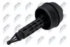 КРИШКА КОРПУСУ МАСЛЯНОГО ФІЛЬТРУ | BMW 3 E46/E90/E91 2.0 98-07, BMW 5 2.0 E60/E61 05-08, BMW X3 E83 2.0 03-07, BMW 7 E65 4.4 04-08 NTY (CCL-BM-053) зображення 2