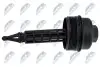 КРИШКА КОРПУСУ МАСЛЯНОГО ФІЛЬТРУ | BMW 3 E46/E90/E91 2.0 98-07, BMW 5 2.0 E60/E61 05-08, BMW X3 E83 2.0 03-07, BMW 7 E65 4.4 04-08 NTY (CCL-BM-053) зображення 3