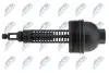 КРИШКА КОРПУСУ МАСЛЯНОГО ФІЛЬТРУ | ENG 3.0 BMW E46/E90/E91/E92/E93 02-13, BMW 5 E60/E61 03-10, BMW X3 E83 03-10, BMW X5 E53/E70 03-13, BMW 7 E65-E66 01-08 NTY (CCL-BM-054) зображення 3