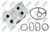 Фото РАДІАТОР МАСЛЯНИЙ | CITROEN C4 I/II 2.0HDI 04-, C5 I/II/III 2.0HDI 04-, FORD FOCUS II/III 2.0TDCI 04-, KUGA I/II 2.0TDCI 08-, MONDEO 2.0TDCI 07-15, PEUGEOT 308 2.0HDI 07-14, 407 2.0HDI 04-10, 508 2.0HDI 10-18, VOLVO S40 II 2.0D3 05-12 NTY (CCL-CT-010) зображення 4