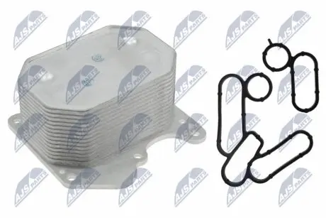 РАДІАТОР МАСЛЯНИЙ | ENG 2.2TDCI FORD TRANSIT 06-18, FIAT DUCATO 2006-, CITROEN JUMPER 2006-, PEUGEOT BOXER 2006 NTY CCL-FR-020