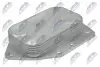 РАДІАТОР МАСЛЯНИЙ | ENG 0.9 FIAT 500, 500 C, 500L 2012-, PANDA 2012-, PUNTO 2013-,ALFA ROMEO MITO 11-18 LANCIA YPSILON 2011 NTY (CCL-FT-007) зображення 1