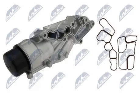 Фото РАДІАТОР МАСЛЯНИЙ | MERCEDES C W203 C230/C280/C350 2005-,C W204 C230/C280/C300/C350 2007-,E W211 E230/E280/E350/E500 2005-,E W212 E300/E350/E500 2009-/Z FILTREM/ NTY (CCL-ME-005) зображення 1