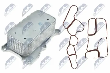 Фото РАДІАТОР МАСЛЯНИЙ | MERCEDES C W203 C230/C280/C350 2005-,C W204 C230/C280/C300/C350 2007-14, E W211 E230/E280/E350/E500 2005-,E W212 E300/E350/E500 2009-, VIANO 3.5 190KW 07-, VITO W639 07-, NTY (CCL-ME-009) зображення 1