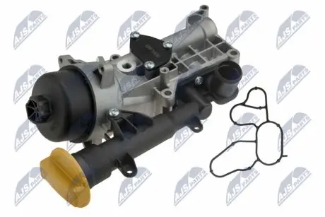 РАДІАТОР МАСЛЯНИЙ | OPEL ASTRA H 1.3CDTI 2005-, CORSA D 1.3CDTI 2006-,MERIVA B 1.3CDTI 2010-,FIAT GRANDE PUNTO 1.3D 2005 NTY CCLPL012