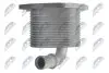 РАДІАТОР МАСЛЯНИЙ | ENG 1.7CDTI OPEL ASTRA H 07-14, ASTRA J 09-15, CORSA D 06-14, MERIVA A 03-10, MERIVA B 13-17, MOKKA 2012-, ZAFIRA B 1.7D 08-15 NTY (CCL-PL-021) зображення 6