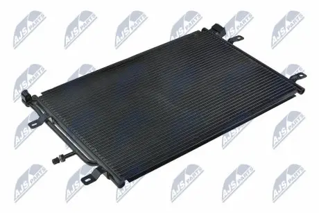 РАДІАТОР КОНДИЦІОНЕРУ | A 4 / S 4 (B6, B7) (00-) 1.6 I 16V, EXEO (3R) (09-) 1.6 FSI (W/O DRYER, BLACK) NTY CCS-AU-011