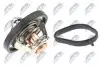 Фото Термостат Ford Fusion/Fiesta IV-VI/Focus I-III 1.2-1.6 95- (82˚C) NTY (CTM-FR-011) зображення 2