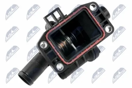 Фото КОРПУС ТЕРМОСТАТУ | PEUGEOT 206 1.6 HDI 05-, 307 1.6 HDI 05-, 407 1.6 HDI 04-, PARTNER 1.6 HDI 06-15, CITROEN BERLINGO 1.6 HDI 05-08, C3 1.6 HDI 05-, C4 1.6 HDI 04-11 NTY (CTM-PE-006) зображення 1