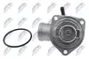 Термостат Opel Astra G/Combo/Vectra B/C/Zafira A/B 1.4 16V-1.6 16V 98- NTY (CTM-PL-010) изображение 3