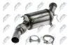Фото Фільтр сажевий BMW 3 (E90) 07-11 N47 D20 (DPF) (Euro 4) NTY (DPFBM010) зображення 2