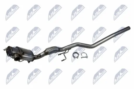 САЖОВИЙ ФІЛЬТР | AUDI Q3 2.0TDI 2011-,VW TIGUAN 2.0TDI 2007-/MATERIAЈ:KORDIERYT/EURO:5/ NTY DPFVW007 Купити в Україні