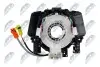 Фото СПІРАЛЬ (КОНТАКТНА ГРУПА) ПНЕВНОПОДУШКИ | NISSAN NAVARA D40 2010-,MURANO 2004-,PATHFINDER R51 2010-,QASHQAI 2007-2010,X-TRAIL 2007-,350Z 2006-/WTYCZKA NR 1:11PINУW,WTYCZKA NR 2:8 PINУW-WERSJA Z DWOMA KOSTKAMI-WTYCZKAMI/ NTY (EAS-NS-001) зображення 4