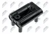 КОТУШКА ЗАПАЛЮВАННЯ | DAEWOO LEGANZA 2.0, 2.2 97-02, LANOS 1.3, 1.5, 1.6 97-02, NUBIRA 1.6, 2.0 97-02, CHEVROLET EVANDA 2.0 05 NTY (ECZ-DW-010) зображення 2