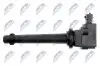 КОТУШКА ЗАПАЛЮВАННЯ | NISSAN MICRA K11 1.0I 16V,1.3I 16V 2000.07 NTY (ECZ-NS-008) зображення 3