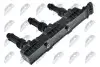 КОТУШКА ЗАПАЛЮВАННЯ | OPEL AGILA A 1.0 2000.09-,CORSA B 1.0 1996.11-,CORSA C 1.0 2000.09-,CORSA D 1.0 2006.07 NTY (ECZ-PL-025) зображення 2