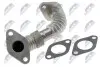 ШЛАНГ РАДІАТОРА | AUDI A4 1.9TDI 2000-,2.0TDI 2004-,A6 1.9TDI 2000-,SKODA SUPERB 1.9TDI 2001-,VW PASSAT B5 1.9TDI 1998-,2.0TDI 2003 NTY (EGRAU027) зображення 2
