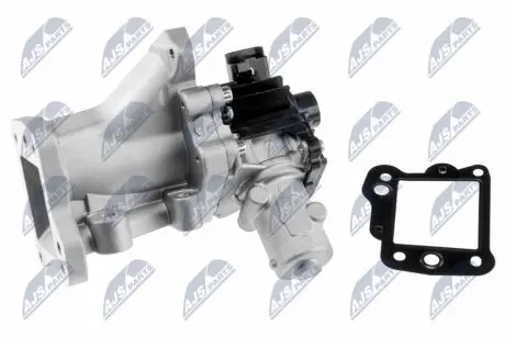 КЛАПАН EGR | FORD MONDEO 2.2TDCI 2008-,S-MAX 2.2TDCI 2008-,CITROEN C5 2.2HDI 2006-,C6 2.2HDI 2006-,PEUGEOT 407 2.2HDI 2006 NTY EGR-FR-008