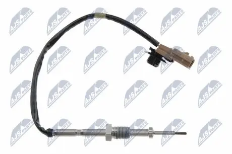 Фото ДАТЧИК ТЕМПЕРАТУРИ ОГ | RENAULT CLIO III 1.5DCI 05-, DUSTER 1.5DCI 11-, KANGOO 1.5DCI 08-, MEGANE II/III 1.5DCI 07-09, MODUS 1.5DCI 04-, TWINGO II 1.5DCI 10-, NISSAN QASHQAI 1.5DCI 07-13, DACIA DUSTER/LOGAN/SANDERO 1.5DCI 10, (DЈ.KABLI 260MM) NTY (EGTRE010) зображення 1