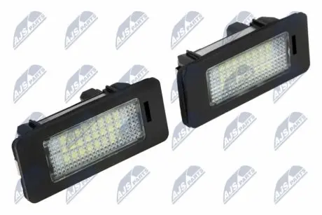 Фото Ліхтар освітлення номерного знака BMW 3 (E90)/5 (E39/E60)/X6 (E71/E72) 95-14 M52/M57/N57/N63 NTY (ELP-BM-000) зображення 1