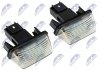 (2 шт к-кт/LED)Ліхтар номерного знаку Citroen Berlingo, C3 Picasso, C4 Picasso I, Xsara Picasso Peugeot 206, 207, 306, 307, 406, 407 06.94- ELP-CT-000