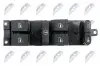 Кнопка склопідіймача VW Passat 97-05/Skoda Octavia 99-10 NTY (EWS-SK-005) зображення 3
