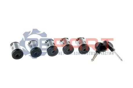 ВКЛАДЕНЬ ЗАМКА ДВЕРЕЙ | CITROEN JUMPY -2006,FIAT SCUDO -2006,PEUGEOT EXPERT -2006 /KOMPLET 5 SZT. WKЈADEK Z 2 KLUCZYKAMI/ NTY EZC-CT-000 Купити в Україні