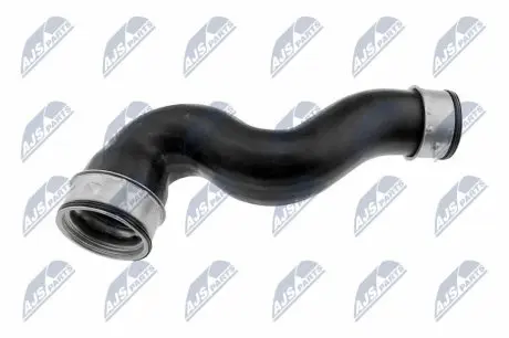 Патрубок інтеркулера Skoda Superb/VW Passat 1.9TDI 00-08 (з зажимами) NTY GPP-VW-000 Купити в Україні