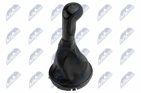 РУЧКА І ЧОХОЛ МЕХАНІЗМУ ПЕРЕМИКАННЯ ПЕРЕДАЧ | SKODA FABIA II 2007-,ROOMSTER 2006-/5 SPEED/-BLACK NTY GZB-SK-012
