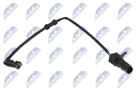 ДАТЧИК ЗНОСУ ГАЛЬМІВНИХ КОЛОДОК | ENG.1.8-6.3 AUDI A6(C7), A6 ALLROAD(C7),A7,A8(D4),Q5 2009-2018 /ПЕРЕД/ NTY HCZ-AU-003 Купити в Україні