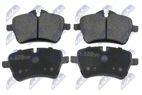 ALPHA BRAKES Колодки гальмові передні NTY HKP-BM-035