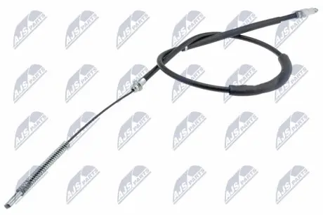 Трос ручника (задній) VW Crafter 06-16 (1394/1065mm) NTY HLR-ME-011