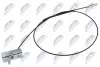 Трос ручника (центральний) Opel Vivaro 01-14 (L=1245mm) HLR-PL-037