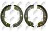 ALPHA BRAKES Барабанні гальмівні колодки NTY (HST-BM-004) зображення 1