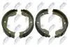 ALPHA BRAKES Барабанні гальмівні колодки NTY (HST-BM-004) зображення 2