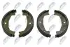 ALPHA BRAKES Барабанні гальмівні колодки NTY (HST-BM-009) зображення 2