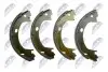 ALPHA BRAKES БАРАБАННЫЕ ТОРМОЗНЫЕ КОЛОДКИ NTY (HST-CH-014) изображение 4