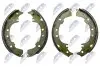 ALPHA BRAKES Барабанні гальмівні колодки NTY (HST-DA-058) зображення 1