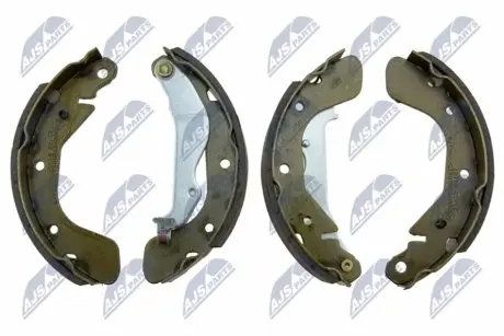 ALPHA BRAKES Барабанні гальмові колодки NTY HST-DW-012