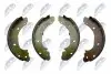 ALPHA BRAKES БАРАБАННЫЕ ТОРМОЗНЫЕ КОЛОДКИ NTY (HST-FT-025) изображение 4