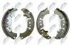 ALPHA BRAKES Барабанні гальмові колодки NTY (HST-FT-034) зображення 1